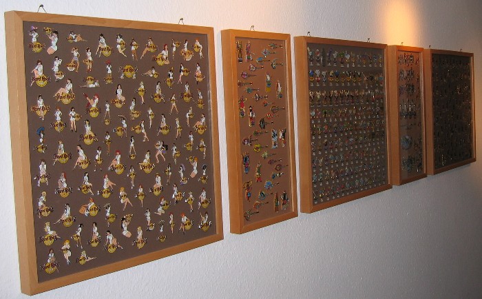 Olli's pin displays
